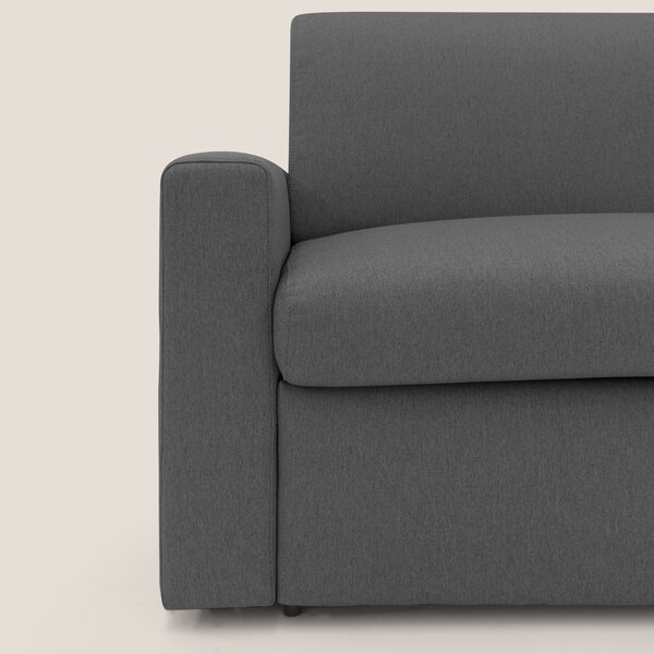 Kansas Divano letto matrimoniale alto 20 cm in tessuto impermeabile mi