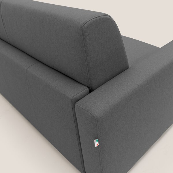 Kansas Divano letto matrimoniale alto 20 cm in tessuto impermeabile mi