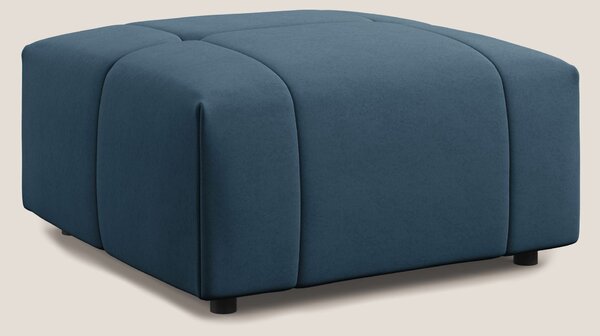 Giotto pouf in morbida microfibra effetto velluto impermeabile idrorep