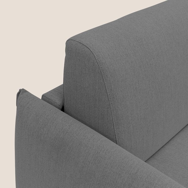 Scarlet divano letto in tessuto misto cotone impermeabile T19 antracit