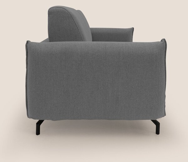 Scarlet divano letto in tessuto misto cotone impermeabile T19 antracit