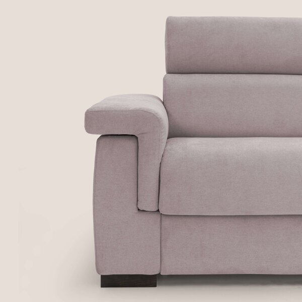 Bjorn divano letto sfoderabile con materasso H18 cm e poggiatesta recl