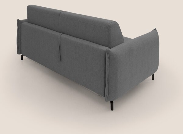Scarlet divano letto in tessuto misto cotone impermeabile T19 antracit