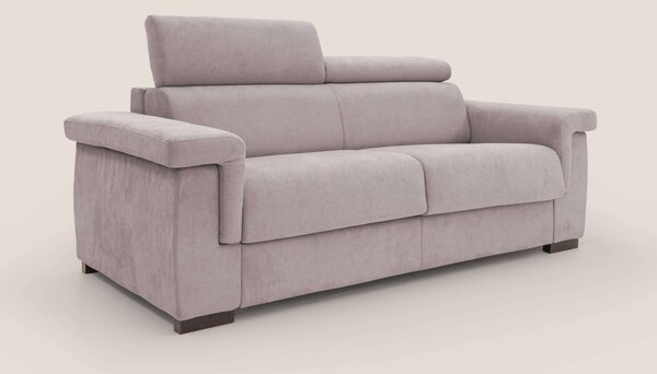 Bjorn divano letto sfoderabile con materasso H18 cm e poggiatesta recl