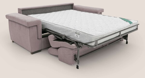 Bjorn divano letto sfoderabile con materasso H18 cm e poggiatesta recl