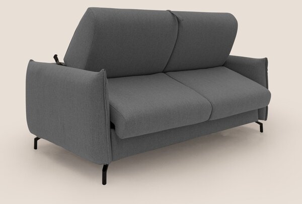 Scarlet divano letto in tessuto misto cotone impermeabile T19 antracit