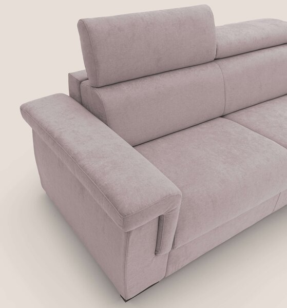 Bjorn divano letto sfoderabile con materasso H18 cm e poggiatesta recl