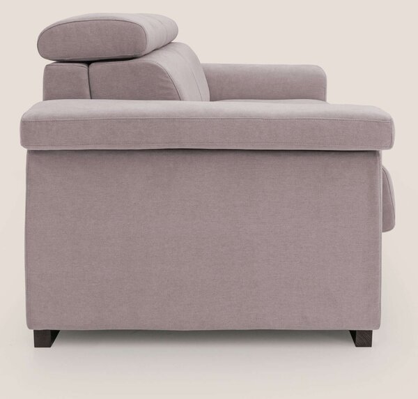 Bjorn divano letto sfoderabile con materasso H18 cm e poggiatesta recl