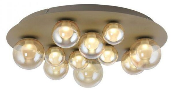 PAUL NEUHAUS Lampada da soffitto a LED PURE Popup, bronzo, dimmerabile, telecomando, funzione memoria, 2200–5000 K