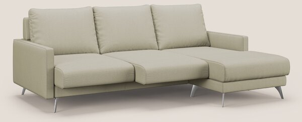 Klimt Divano angolare con sedute scorrevoli in tessuto morbido smacchi
