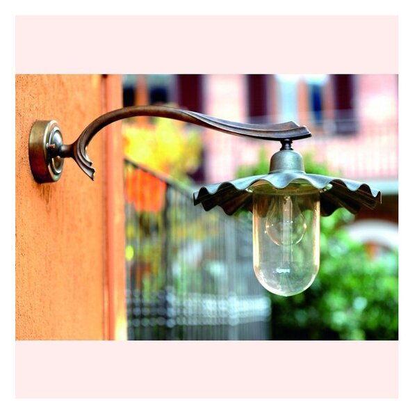 Applique rustica lampadari bartalini gaia g30 e27 led metallo lampada parete - Lampadari Bartalini