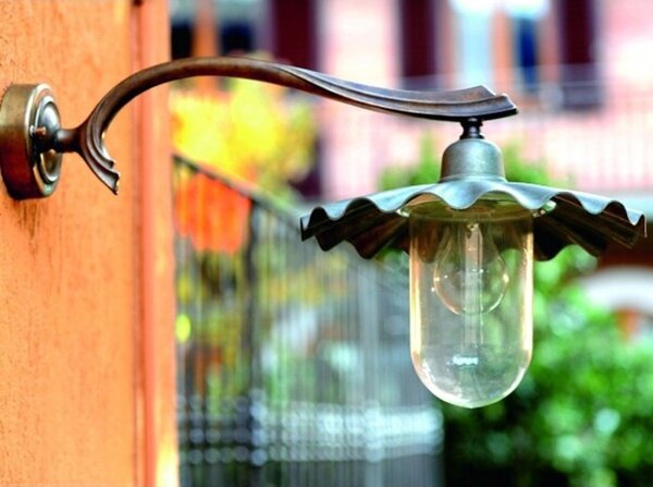 Applique rustica lampadari bartalini gaia g30 e27 led metallo lampada parete - Lampadari Bartalini