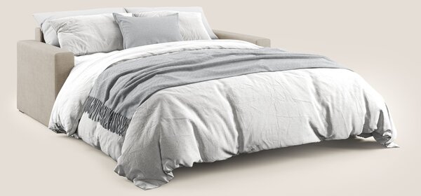 Best Divano letto matrimoniale in tessuto impermeabile T02 beige