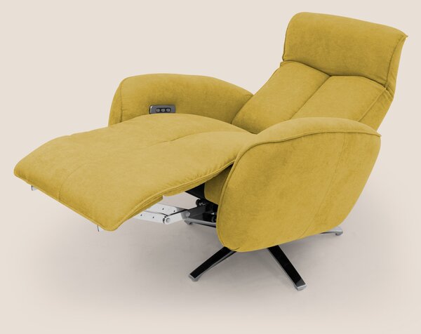 EVA Poltroncina RELAX in morbido tessuto impermeabile T02 giallo