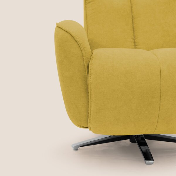 EVA Poltroncina RELAX in morbido tessuto impermeabile T02 giallo