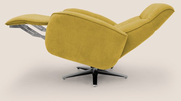 EVA Poltroncina RELAX in morbido tessuto impermeabile T02 giallo