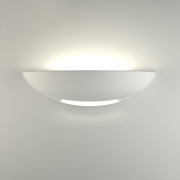 Applique gesso belfiore 9010 tiko 8235 41 e27 led lampada parete - Belfiore - 9010