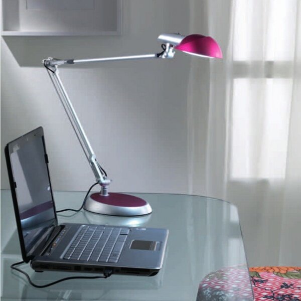 Outlet abat-jour illuminando lucky led 5w 450lm 4000°k usb orientabile - Lampadari Bartalini Outlet