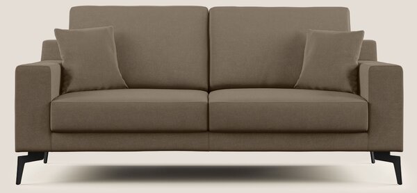 Prestige divano moderno in microfibra smacchiabile T11 marrone