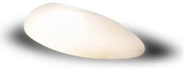 Lampada terra pan international stone est510 est511 e27 led termoplastico bianco - Pan International