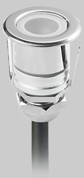 Faretto incasso led moderno pan international microled ip67 tondo cartongesso muratura esterno - Pan International