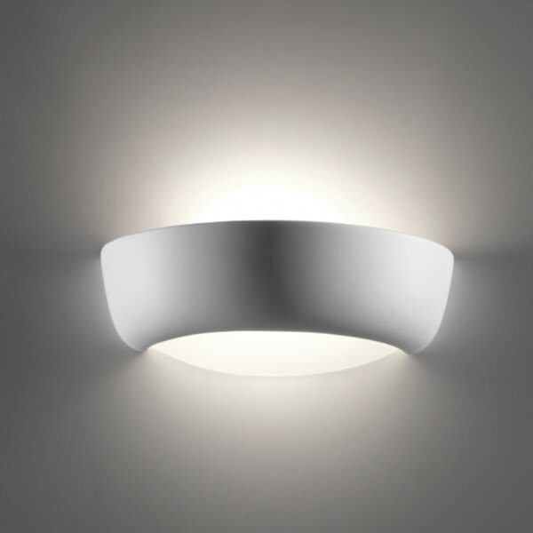 Applique gesso belfiore 9010 agale 8215.41 e27 led biemissione lampada parete classica moderna - Belfiore - 9010