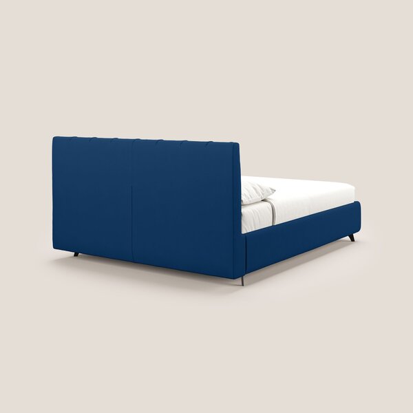Bogart letto imbottito contenitore completamente sfoderabile in microf