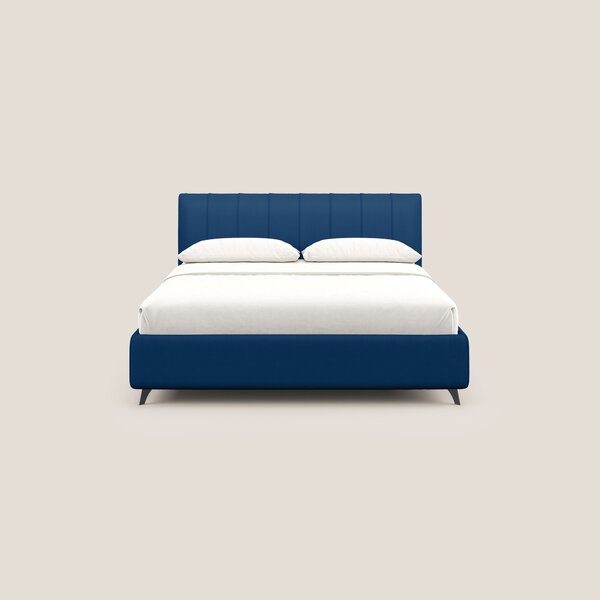 Bogart letto imbottito contenitore completamente sfoderabile in microf