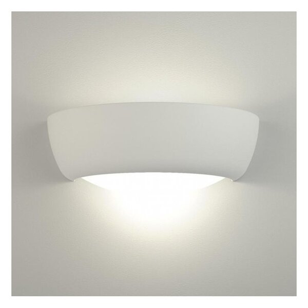 Applique gesso belfiore 9010 agale 8215.41 e27 led biemissione lampada parete classica moderna - Belfiore - 9010