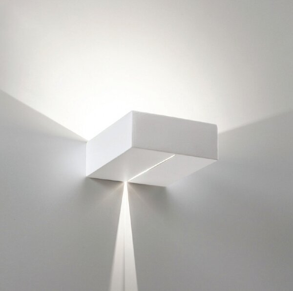 Applique gesso belfiore gesso ella small 8459.52 g9 led biemissione lampada parete - Belfiore - 9010