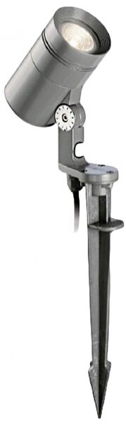 Lampada picchetto pan international shoot est753 spike led lampada terra alluminio - Pan International