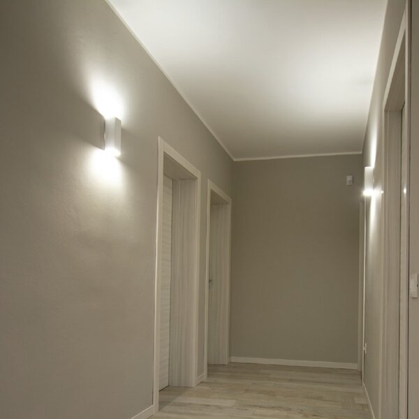 Applique gesso belfiore 9010 fera 8418.54 g9 led lampada parete biemissione - Belfiore - 9010