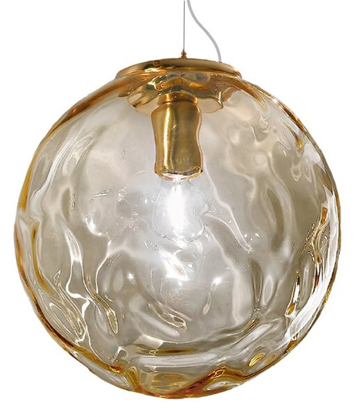 Lampadario classico due p illuminazione 2585 e27 e14 led vetro sospensione - Due P Illuminazione