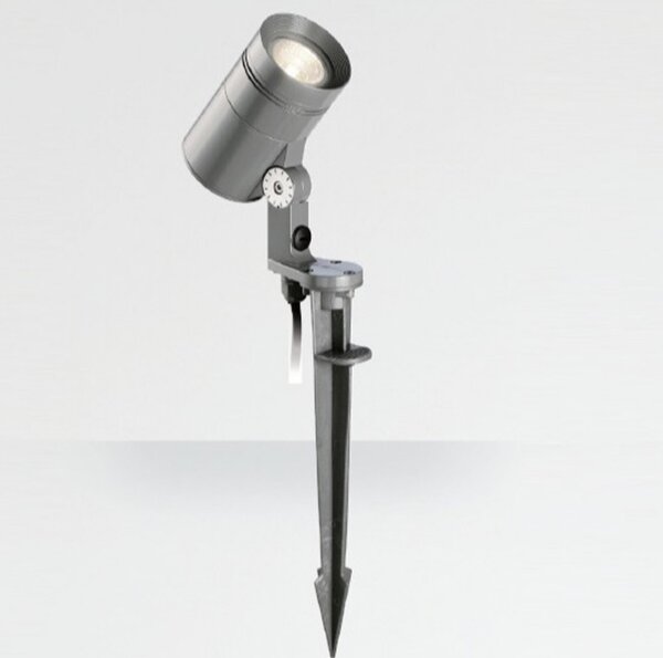 Lampada picchetto pan international shoot est753 spike led lampada terra alluminio - Pan International