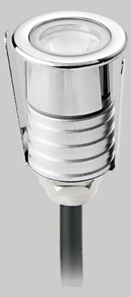 Faretto incasso led moderno pan international miniled rounded alluminio spot calpestabile - Pan International