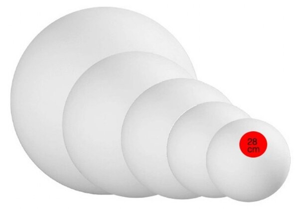 Lampada terra moderna linea light group oh fl65 16150 led abat jour polietilene - Linea Light Group