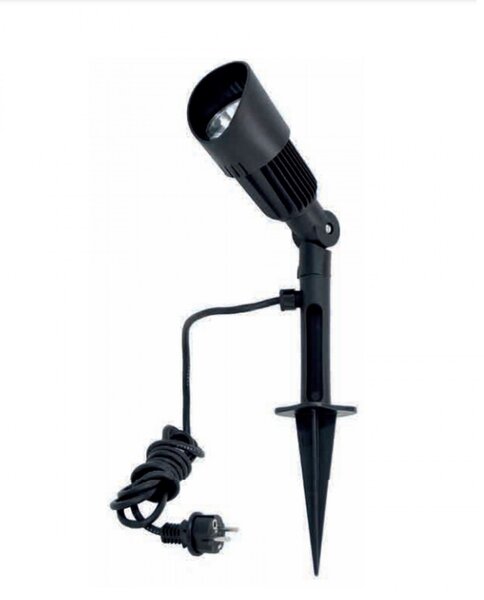 Lampada picchetto lampadari bartalini par 20 r1 p blk db.0024 e27 led duralighting lampada terra orientabile - Lampadari Bartalini Esterno