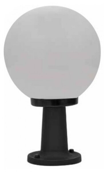 Lampioncino moderno lampadari bartalini d.0107 le 25 blk op db.0618 e27 led resina pmma lampada terra - Lampadari Bartalini Esterno