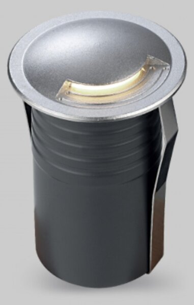 Faretto incasso moderno pan international gong est58020 led segnapasso spot calpestabile - Pan International