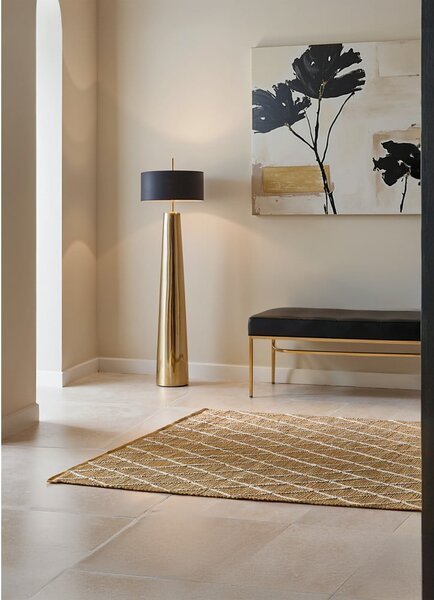 Tappeto di colore naturale in iuta tessuto a mano 120x180 cm Kunu – Hanse Home