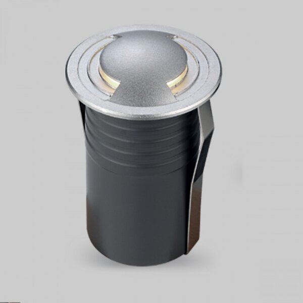 Faretto incasso moderno pan international gong est58021 led segnapasso spot calpestabile - Pan International