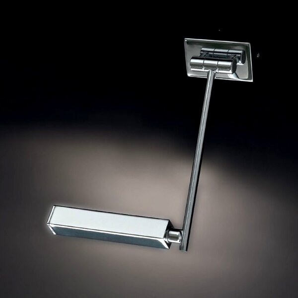 Applique illuminando vega 1 g9 led lampada parete metallo cromo specchio quadro moderno interno - Illuminando
