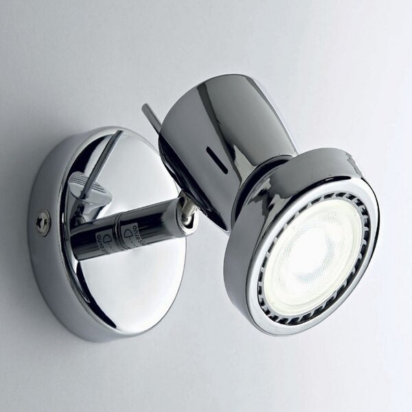 Outlet spot illuminando eros 1 gu10 7w led 3000°k faretto orientabili metallo - Lampadari Bartalini Outlet
