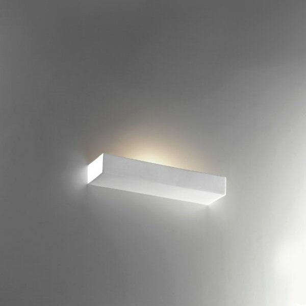 Applique gesso belfiore 9010 gadro 8430.51 34cm r7s led lampada parete moderna - Belfiore - 9010