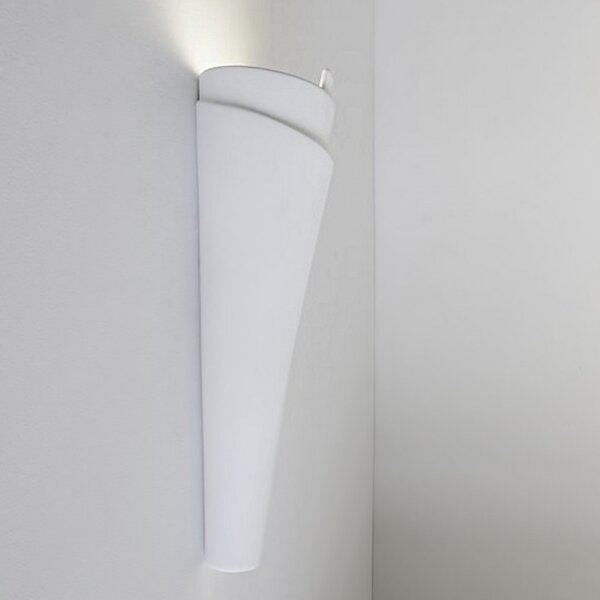 Applique gesso belfiore 9010 pergamena 2602a.41 e27 led lampada parete - Belfiore - 9010