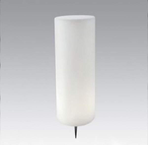 Lampada terra moderna livos roller 382 02 e27 led resina piantana - Livos