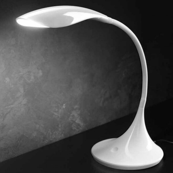 Abat-jour moderna gea luce nunki gls002 led materiale sintetico lampada scrivania - Gea Luce