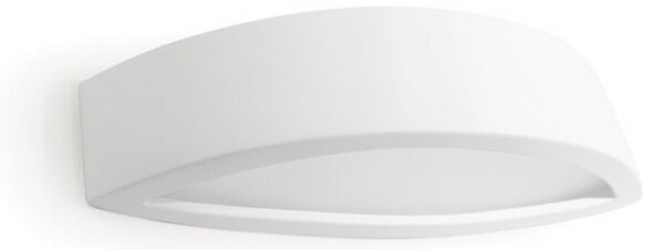 Applique gesso belfiore 9010 riete 2604b 41 e27 led lampada parete - Belfiore - 9010