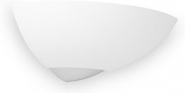 Applique angolare gesso belfiore 9010 laila angle 7949.42 e27 led lampada parete - Belfiore - 9010