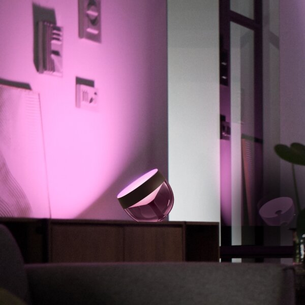 Philips - Lampada da tavolo LED RGB Hue IRIS LED/10W/230V nero
